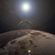 Artist’s rendering of the Pluto-Charon dwarf planet system, which is not quite a system where moons have moons.
